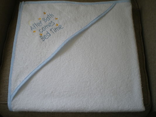 LOVELY HANDMADE BABY BOYS HOODED TOWEL-HANDMADE,BABY,BOYS,HOODED,TOWEL,BABY GIFT,CHEAP,