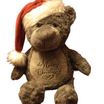 MACHINE EMBROIDERED CHRISTMAS BEAR-MACHINE,EMBROIDERED ,CHRISTMAS BEAR,CHEAP