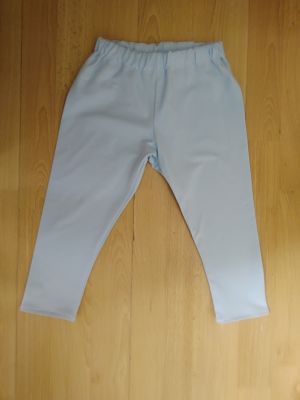 HANDMADE PALE BLUE LEGGINGS 18/24 MONTHS-HANDMADE GIRLS BOYS LEGGINGS CHEAP GIRLSFASHION BOYSFASHION AGE1824MONTHS,UNISEX