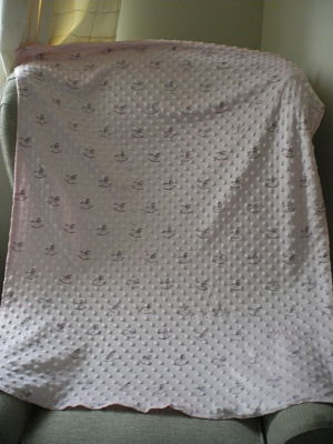 LOVELY HANDMADE LIGHTWEIGHT FLEECE PINK BABY BLANKET-HANDMADE GIRLS LIGHTWEIGHT FLEECE PINK BABY GIRLS BLANKET CHEAP